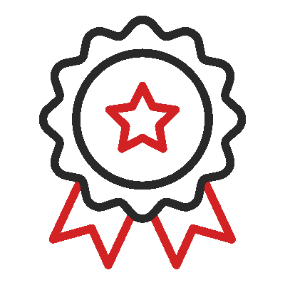 Prize badge